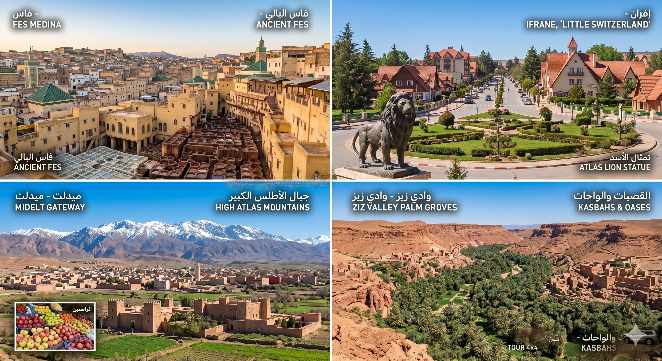 Da Fes a Marrakech attraverso il deserto
