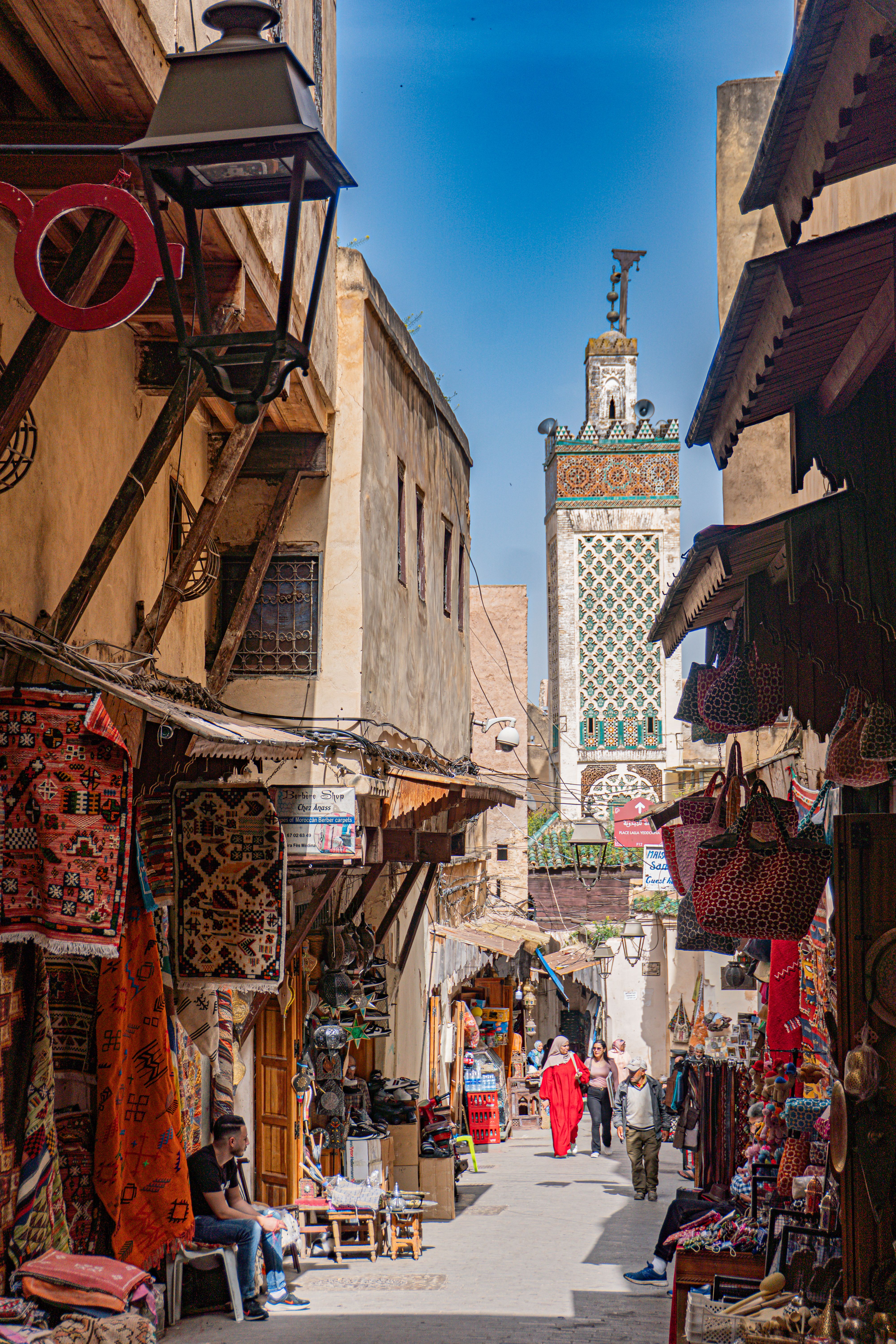 Decorazioni e intarsi di Casablanca